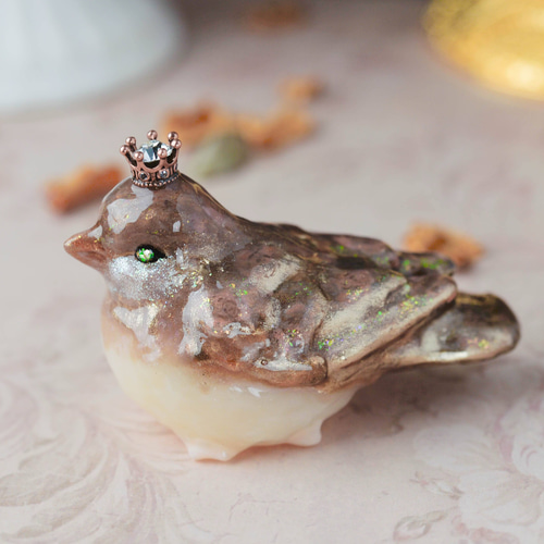 アンティークローズフィンチ 鳥の置物 立体・オブジェ Shalestia 通販