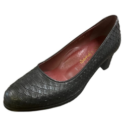 クロコダイル本革 ベースボールキャップ BK 受注生産 消臭 抗菌 帽子