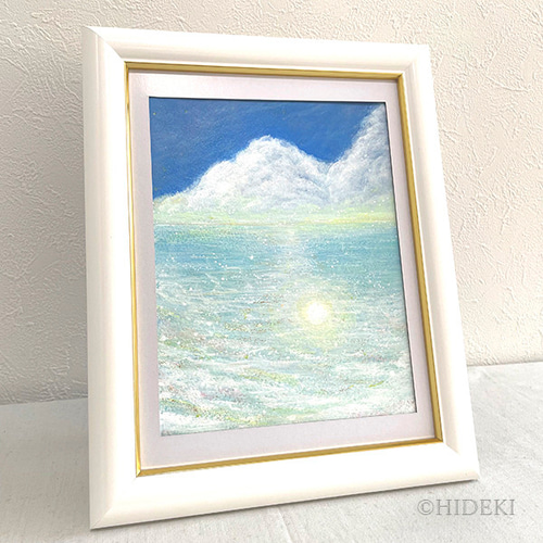 煌めく陽の光シリーズ☆Joy☆アクリル画｜風景画 絵画 HIDEKI