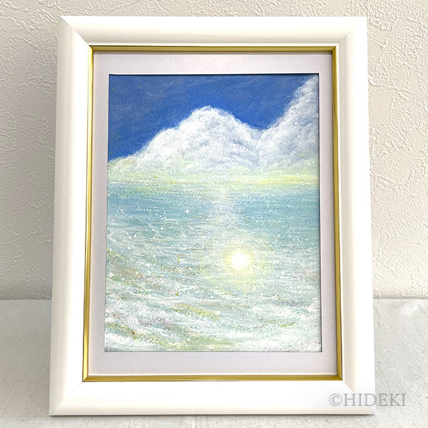 煌めく陽の光シリーズ☆Joy☆アクリル画｜風景画 絵画 HIDEKI