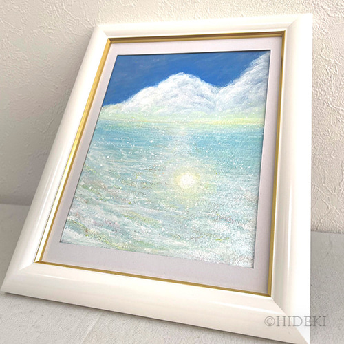 煌めく陽の光シリーズ☆Joy☆アクリル画｜風景画 絵画 HIDEKI