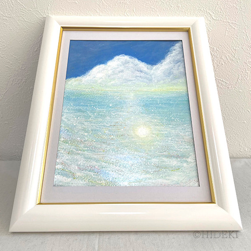煌めく陽の光シリーズ☆Joy☆アクリル画｜風景画 絵画 HIDEKI