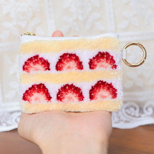 じゅんじゅん様❤️オーダーページ　ケーキ猫　❤️女の子❤️持ち手付きポーチ ねこさんとジュエリー柄のペンケース♡ポーチ・プレゼント