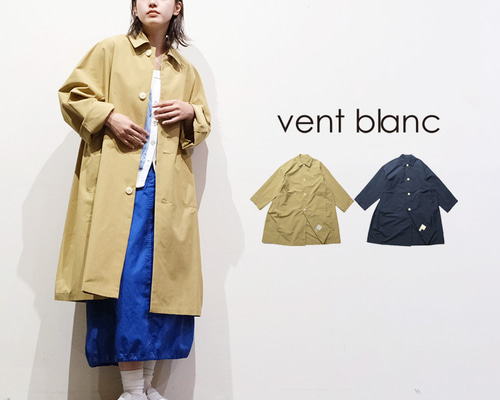2025SS】ウェザーステンカラーコート vent blanc VBJ251321 ヴァン