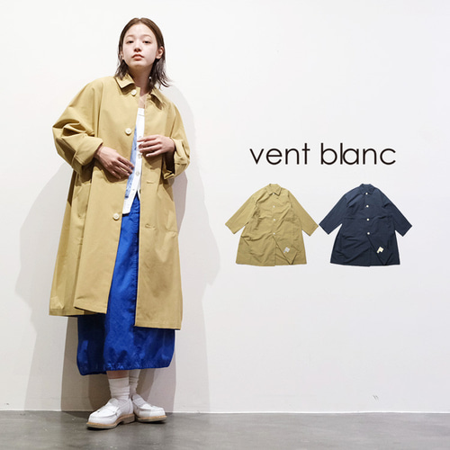 2025SS】ウェザーステンカラーコート vent blanc VBJ251321 ヴァン