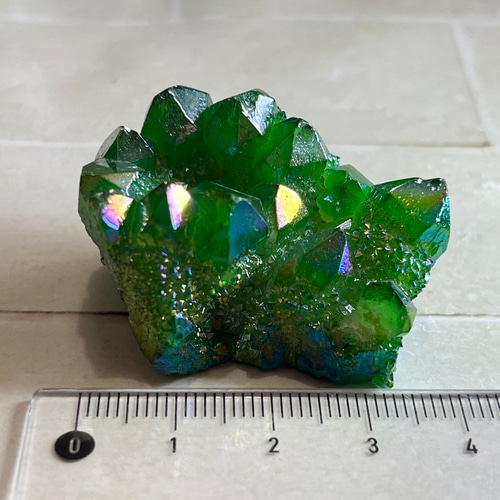 【正規品直輸入】 キャンドルクォーツ オーラ 水晶 ラフストーン 原石 クラスター コレクション