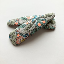 【再販】リバティ ストロベリーシーフ パッチンピン ネオンオレンジ ７cm 3枚目の画像