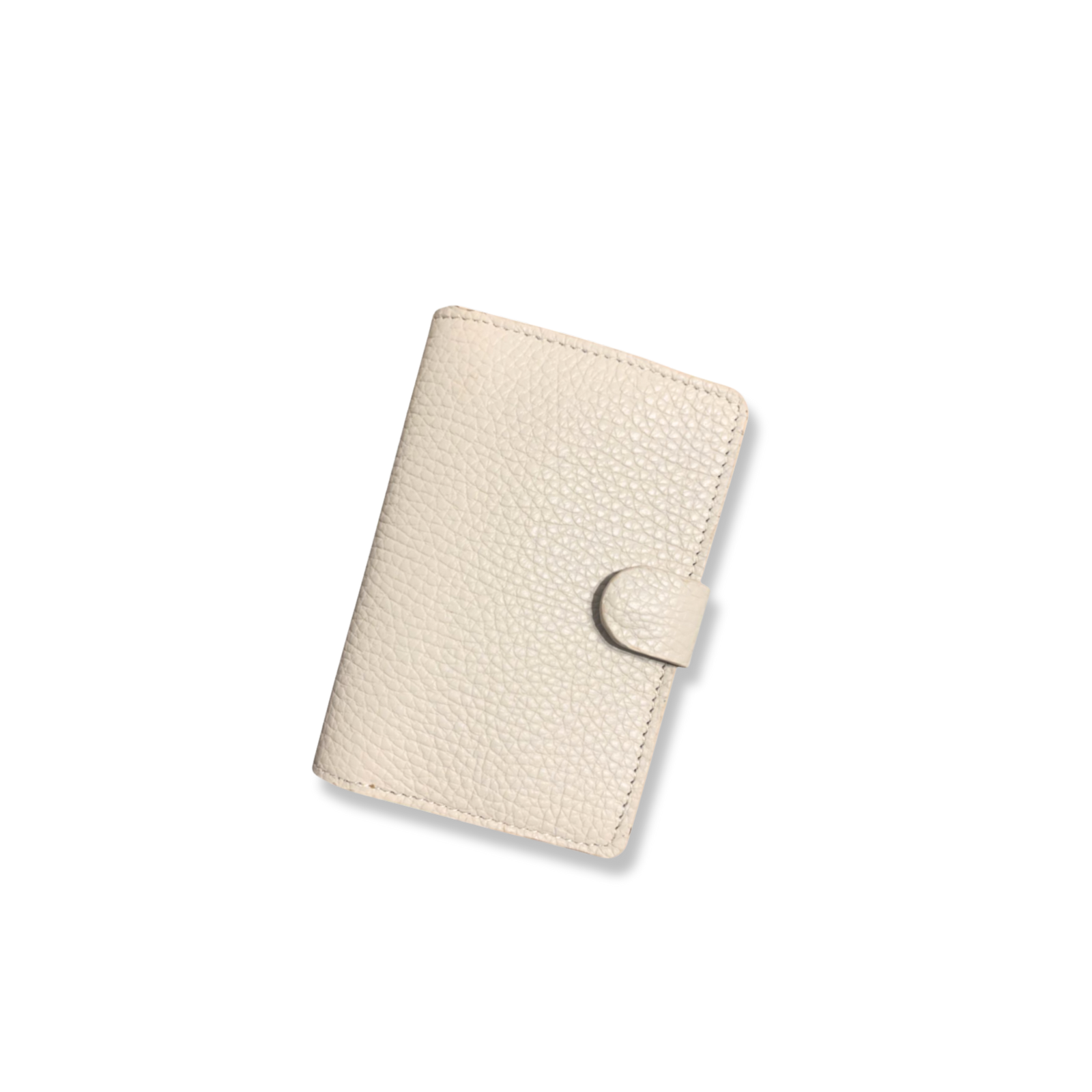 【本革】LA VELLOA　手帳カバー　A7サイズ　高級レザー　おしゃれ　ビジネス　プレゼント　アイボリー 4,603円