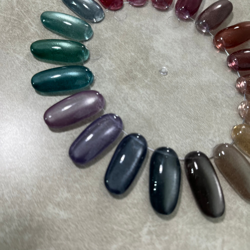 ネイルチップ＊enoiフラッシュマグネットワンカラー プランパー