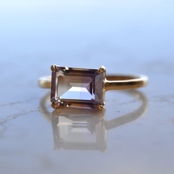 アメトリン　リング Ametrine Prong Setting ring アメトリン リング 指輪・リング