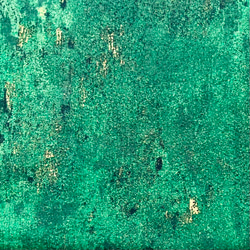 【文庫サイズ】抽象画みたいなグリーンのブックカバー 5枚目の画像