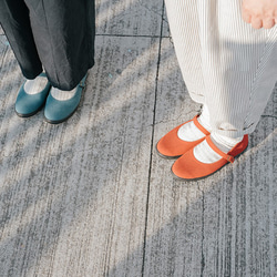 大人の着回しシューズ・ストラップシューズ【レッド】 靴 シューズ 10枚目の画像