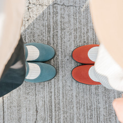 大人の着回しシューズ・ストラップシューズ【レッド】 靴 シューズ 2枚目の画像