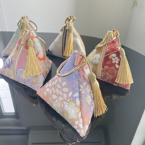 帯リメイク✴︎ポーチ✴︎2個✴︎850 帯リメイク✴︎ポーチ✴︎2個✴︎850 ポーチ | 着物帯リメイクショップ