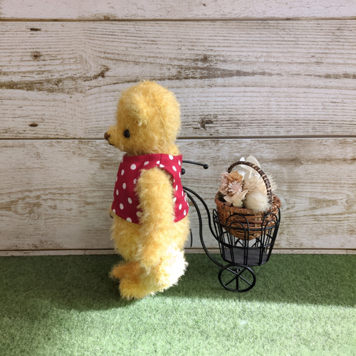 ペディグリー　テディベア　ヴィンテージ　クマのぬいぐるみ　鈴 ぬいぐるみ | アンティーク.ヴィンテージ家具雑貨オンライン通販