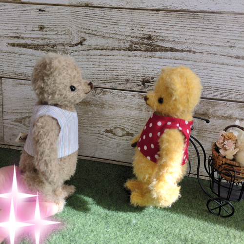 ずんぐりむっくりが可愛いらしいテディベア ぬいぐるみ ikubear 通販