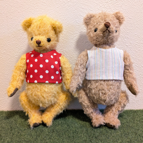 ずんぐりむっくりが可愛いらしいテディベア ぬいぐるみ ikubear 通販