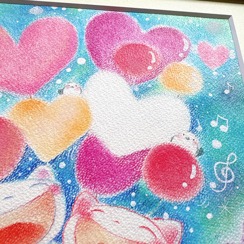 早い者勝ち❗️自作アニマルポップ絵画  原画「ポップキャット」 m-31-5.jpg