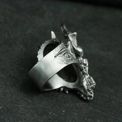 ドラゴンヘッド・デザイン調整可能リング ドラゴンヘッド・デザイン調整可能リング