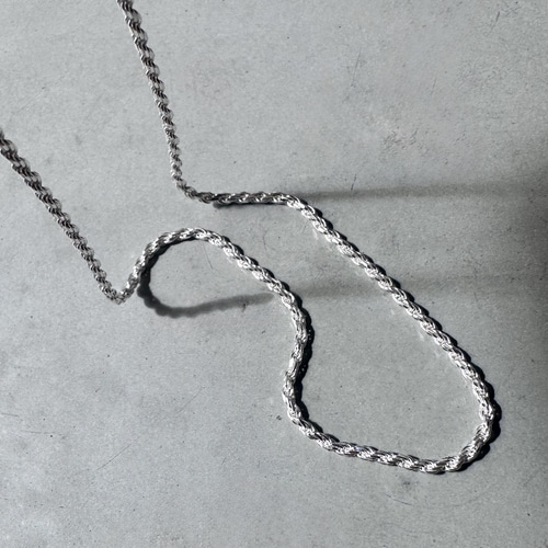 silver925 ロープチェーンネックレス ネックレス・ペンダント saint