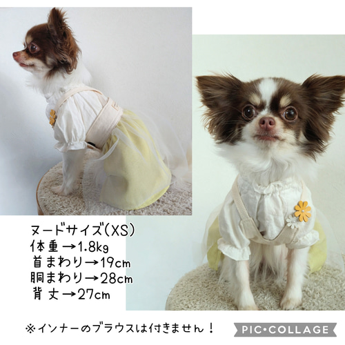 楽天市場】【縫い代付き】13-002 バックリボンフリル ドッグワンピース