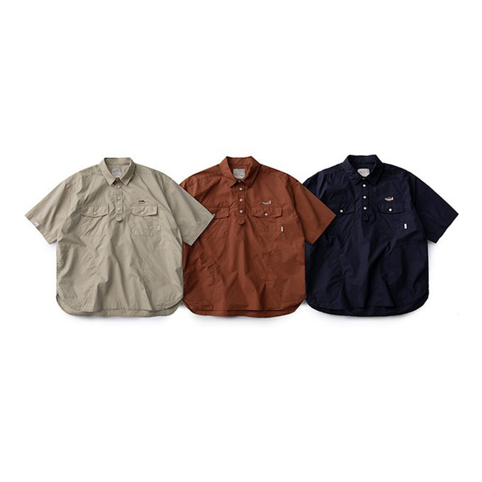 春夏新品 長袖ラペルシャツ メンズ コットン 無地 レトロ カーディガンシャツ ゆったり トップス多ポケット