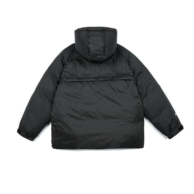 秋冬新品 フード付き綿入れジャケット メンズ 無地 レトロ 暖かい服 アウトドアアウターコート ゆったり