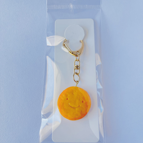 クッキーのキーホルダー 樹脂粘土のフェイクスイーツ おそろい プチ