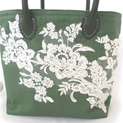 【幸せを呼ぶ花】トートバッグ　 3枚目の画像