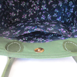 【幸せを呼ぶ花】トートバッグ　 8枚目の画像