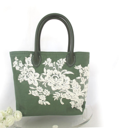 【幸せを呼ぶ花】トートバッグ　 2枚目の画像