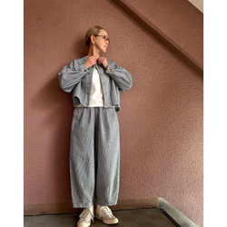 RATA❤️選擇你的長度❤️穿上它即可獲得時尚精緻的輪廓❤️寬鬆版型❤️柔軟的日本山核桃牛仔布 第7張的照片