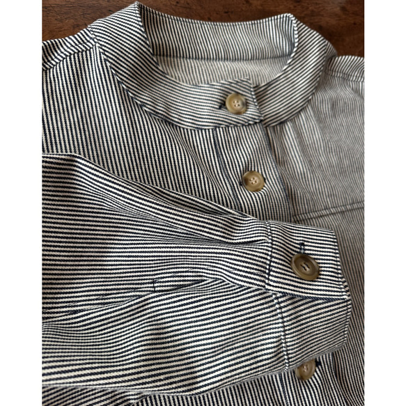 RATA❤️選擇你的長度❤️穿上它即可獲得時尚精緻的輪廓❤️寬鬆版型❤️柔軟的日本山核桃牛仔布 第5張的照片