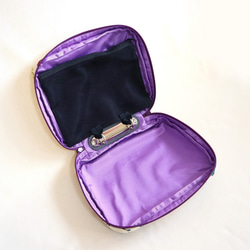 【裁断済みキット】インポートゴブランのソーイングケース◆2色から◆A5対応 7枚目の画像