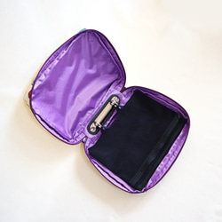 【裁断済みキット】インポートゴブランのソーイングケース◆2色から◆A5対応 6枚目の画像