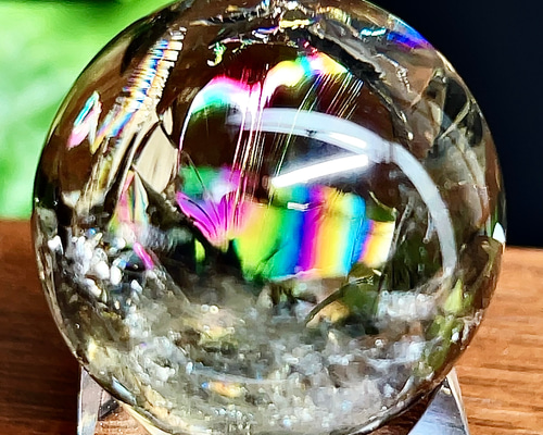 【美品】大玉 強力守護 スモーキークォーツ 約90mm 天然石 水晶玉 スフィア 158866994_o5.jpg?