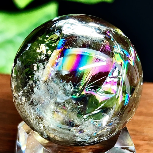 ⭐️最高品質！帝王秘宝！スモーキークォーツ　ガネッシュヒマール　水晶　丸玉　原石 ⭐️最高品質！帝王秘宝！スモーキークォーツ ガネッシュ