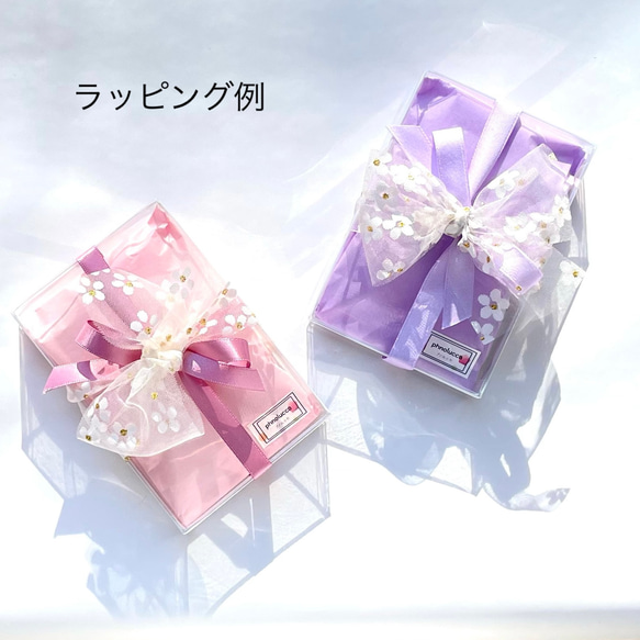 【お急ぎ便有り】ホワイトパールとワイヤーリボンのピアス／イヤリング （パールシルバー）【母の日　結婚式　オケージョン】 7枚目の画像