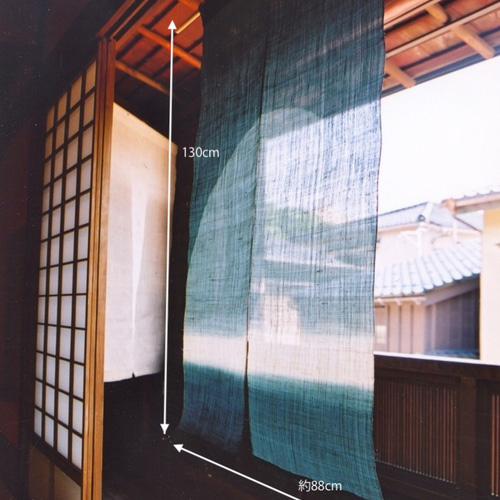 暖簾 ハンドメイド 暖簾 のれん N-0905 本麻 90x130cm タペストリー・壁掛け Studio