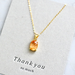 宝石質ネオンブルーアパタイトのしずくネックレス☆シルバー925