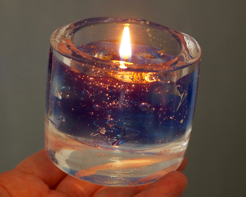 星影の水/アロマキャンドル キャンドル・キャンドルホルダー sora*sora