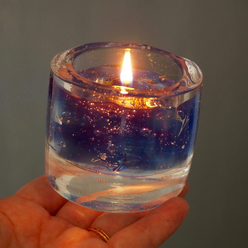 星影の水/アロマキャンドル キャンドル・キャンドルホルダー sora*sora