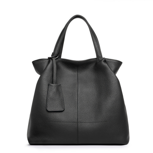 優雅な気質！•カーキ|黒|カラメル|ワインレッド|4色•3WAY•厚手な天然軟めな牛革ハンドバッグ•牛革ショルダーバッグ 8枚目の画像