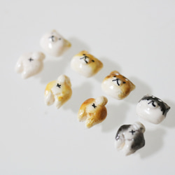 4種からえらべる柴犬ボールペン(黒白ゴマ茶)　受注製作 (フルコンボオプションあり) 3枚目の画像