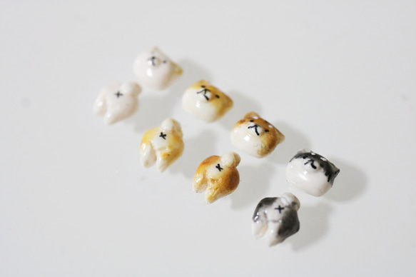 4種からえらべる柴犬ボールペン(黒白ゴマ茶)　受注製作 (フルコンボオプションあり) 3枚目の画像