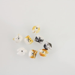 4種からえらべる柴犬ボールペン(黒白ゴマ茶)　受注製作 (フルコンボオプションあり) 2枚目の画像