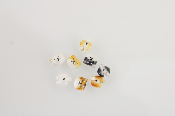 4種からえらべる柴犬ボールペン(黒白ゴマ茶)　受注製作 (フルコンボオプションあり) 2枚目の画像