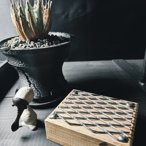 ☆送料込み☆アガベ台座　即購入OK 男前　イナズマ　植物台座　アガベ　塊根　什器 ☆送料込み☆アガベ台座 即購入OK 男前 塊根 植物台座 多肉植物