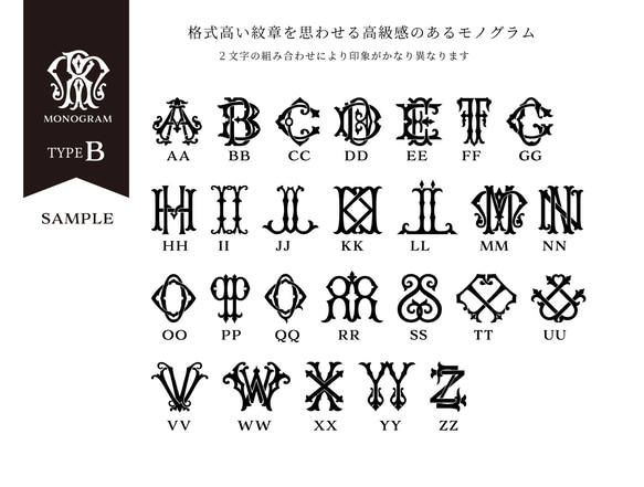 【名入れ】イニシャルモノグラム彫刻マルチケース 8枚目の画像