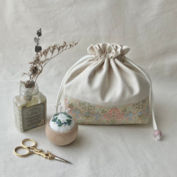 楽天市場】【レッスンバッグ】 ハンドメイド （花柄パープル